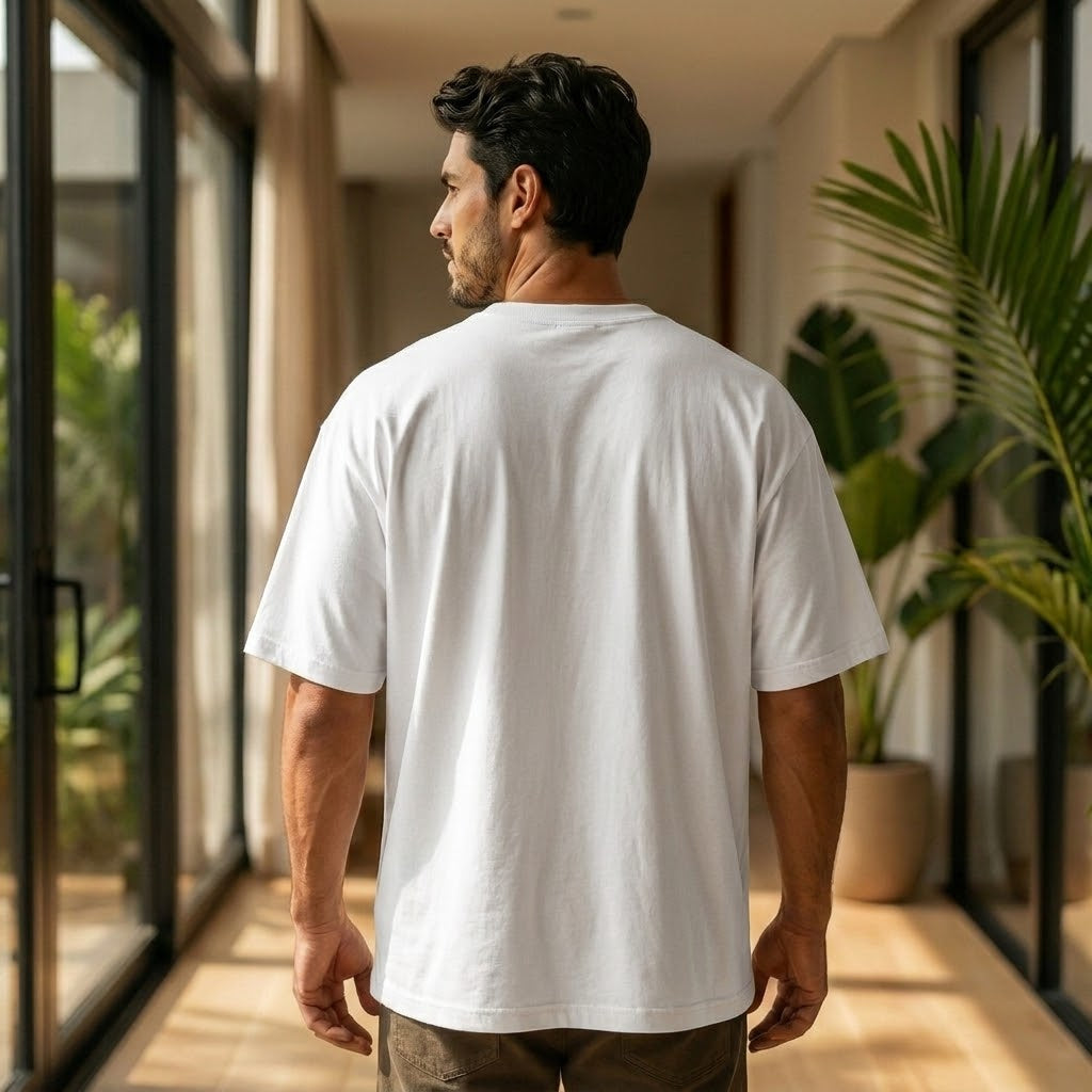 Camiseta masculina premium com arte de onça e futebol