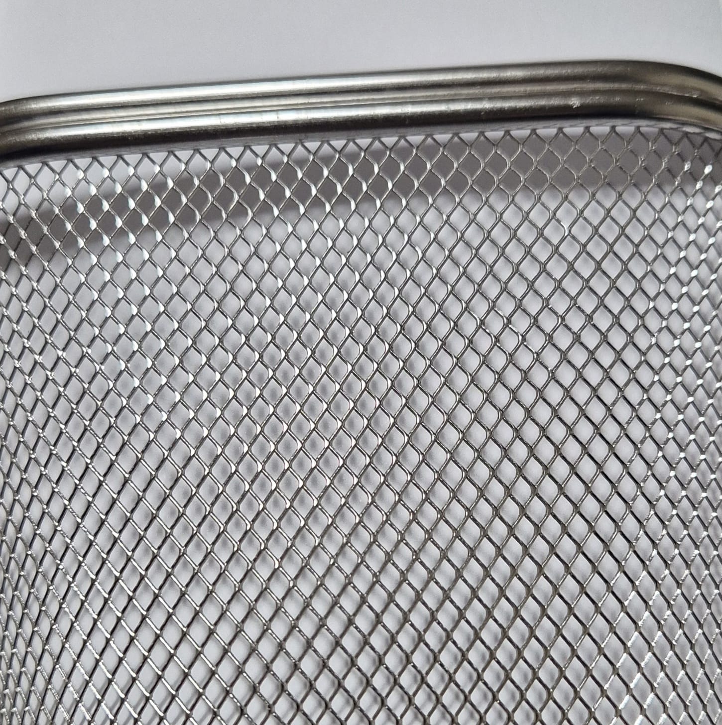 Cestinha de Fritura em Aço Inox 11×13×8cm | Mini Cesta Gourmet para Porções – Batata Frita - Frango - Legumes - Doca Express