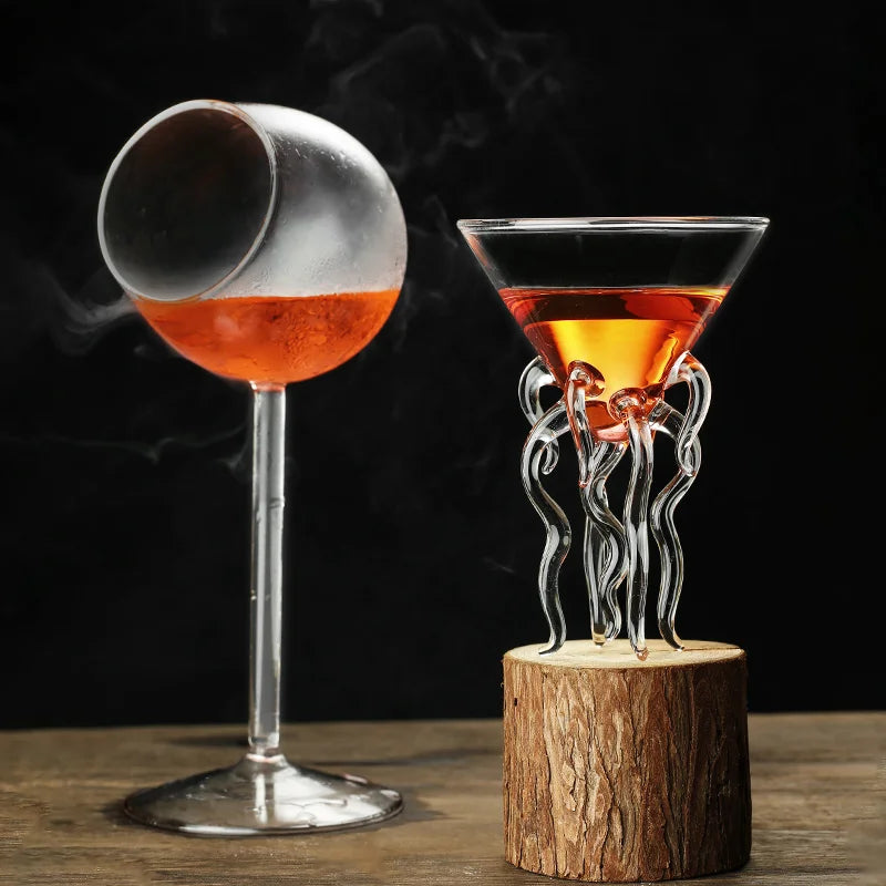 Cozinha - Taças Drinks e Cocktails Conjunto de Diferentes Designers e Cores Copo para Bar em Casa
