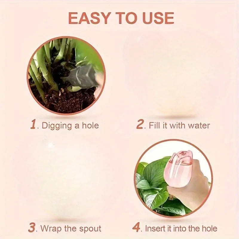 Decoração - Bolas de Irrigação para Plantas Naturais  Internas e Externas Fomato Tulipa Casa Jardim Terraço
