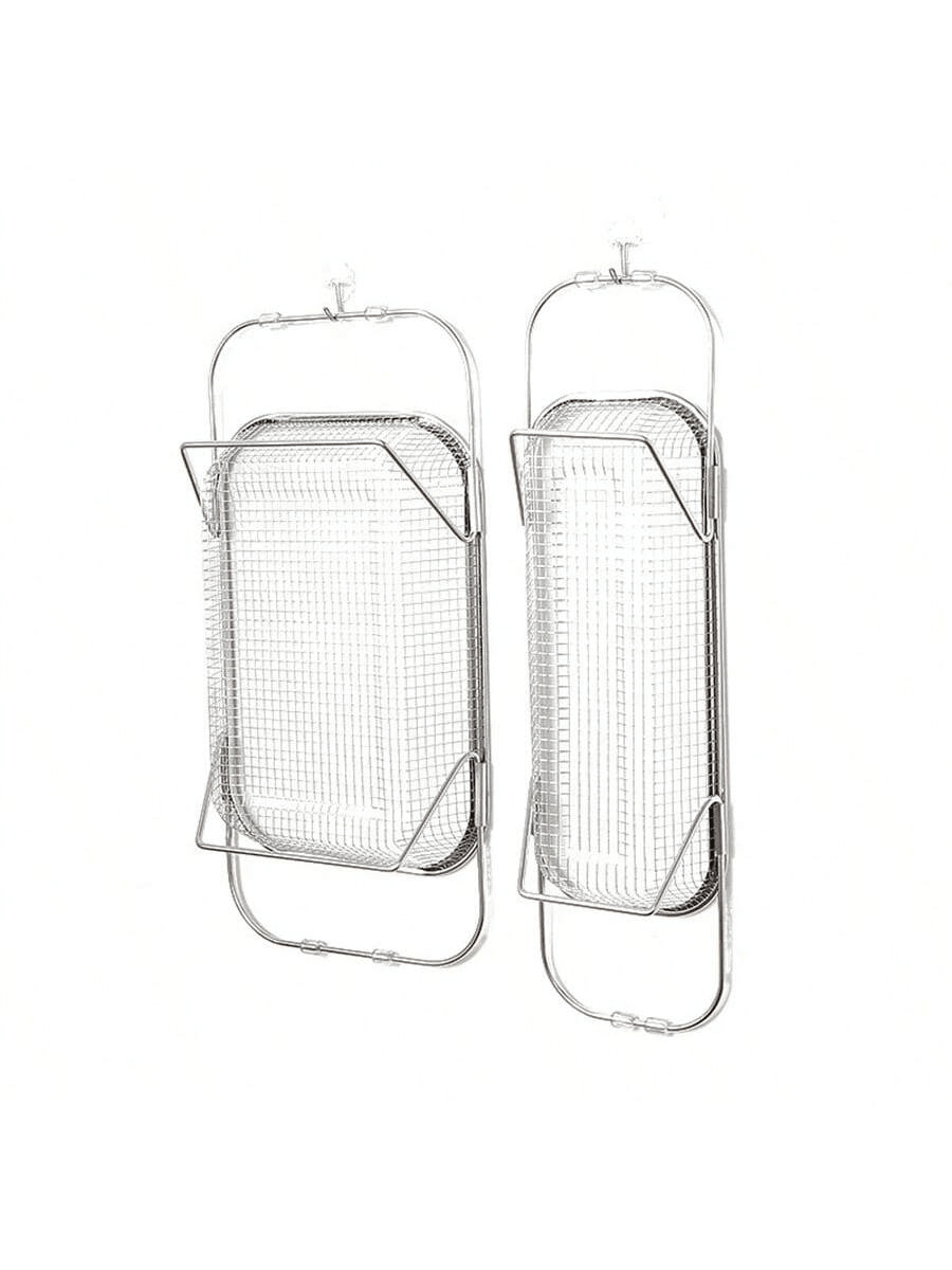 Escorredor Ajustável de Pia em Aço Inox - Rack Extensível para Secar Pratos, Frutas e Legumes - Doca Express Utilidades