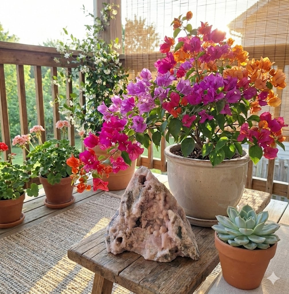 Peça Decorativa em Calcedônia Botrioidal Natural (1,455 kg) – Mineral Autêntico para Sala, Escritório e Ambientes Sofisticados - Doca Express