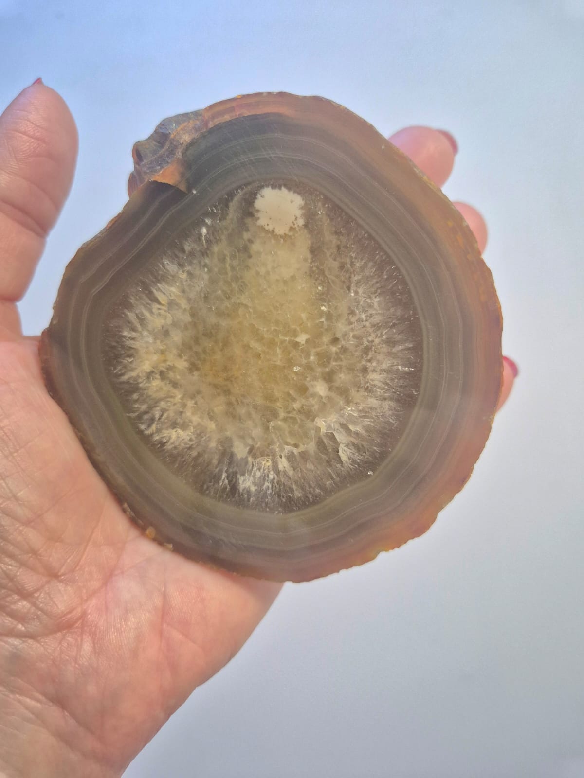 Placa de Ágata Marrom Natural • Peça Única para Decorar AmbientesPlaca de Ágata Marrom Natural • Peça Única para Decorar Ambientes - Doca Express Decoração