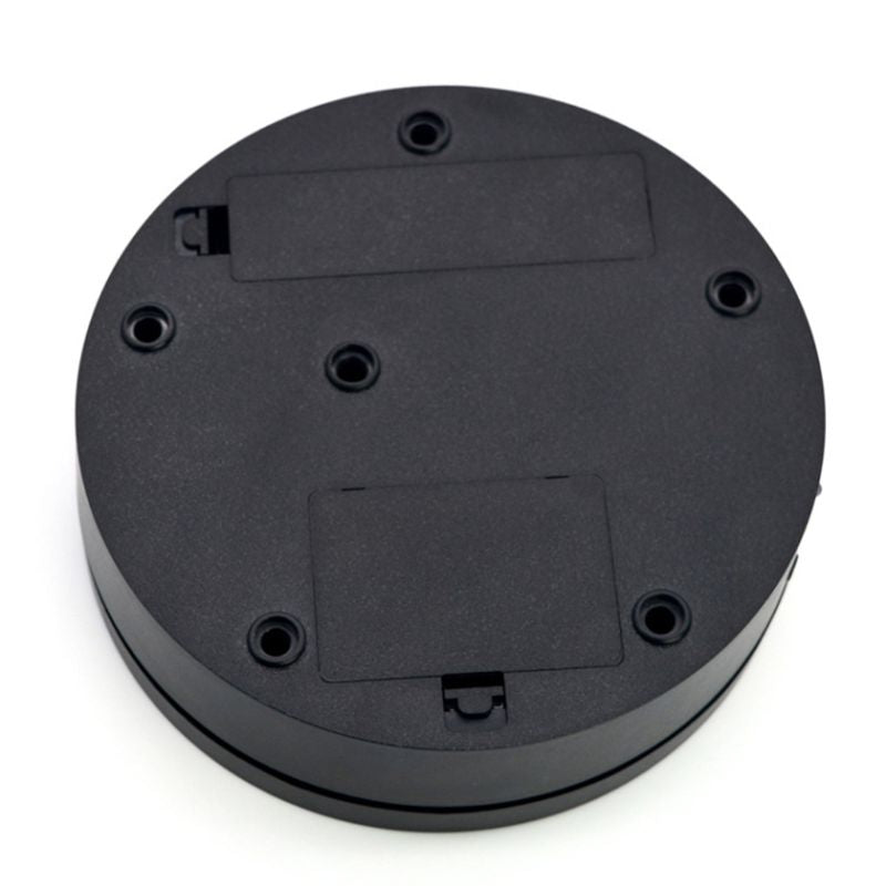 3 Speeds Electric Rotating Display Stand Mirror Turntable Jewelry Holder Battery/USB Power Dropship