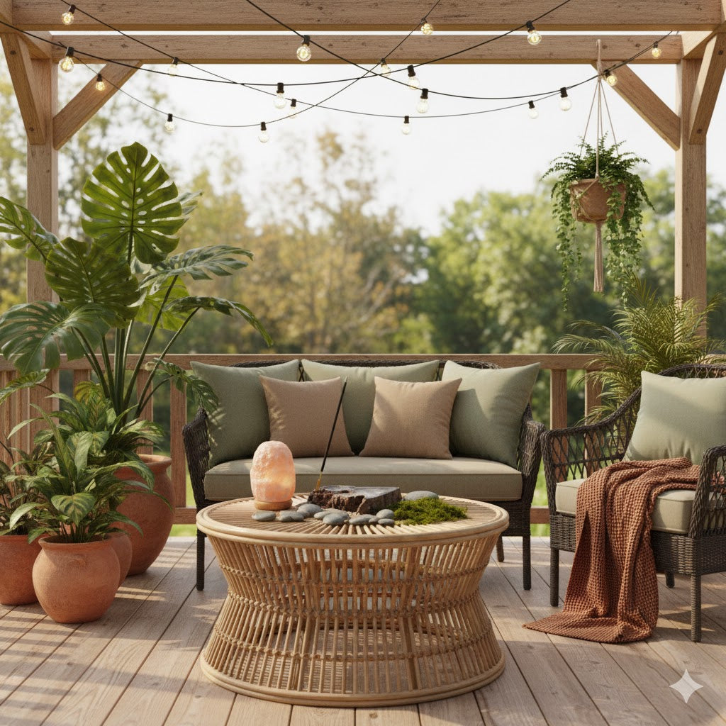 Fatia de Ágata Natural Bruta com Suporte para Incenso – Porta Incenso de Pedra Natural Lapidada e Rústica – Peça Decorativa de 706g - Doca Express