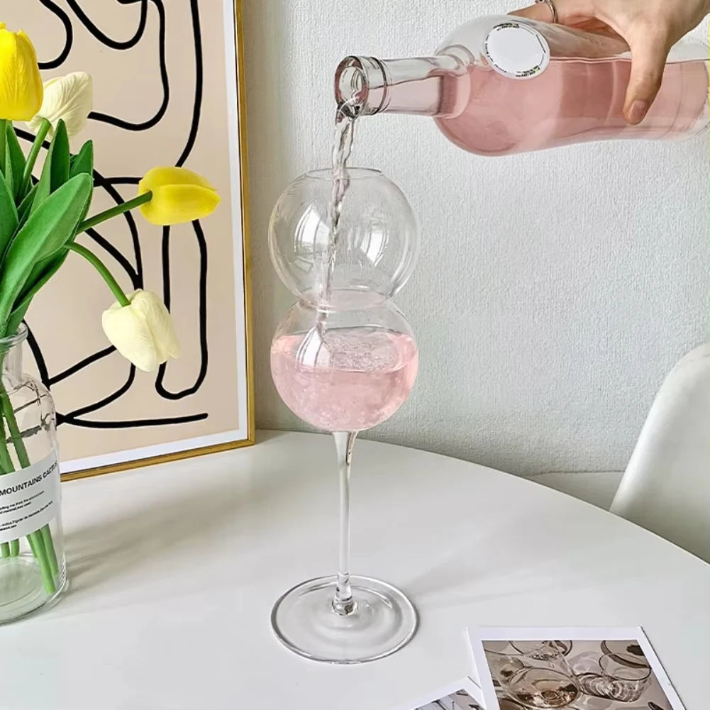 1 peça Taça de Champanhe com Design de Rosa 3D Designer Estilo Taça de Coquetel de Alta Aparência para Festa Taça de Vinho Espumante 