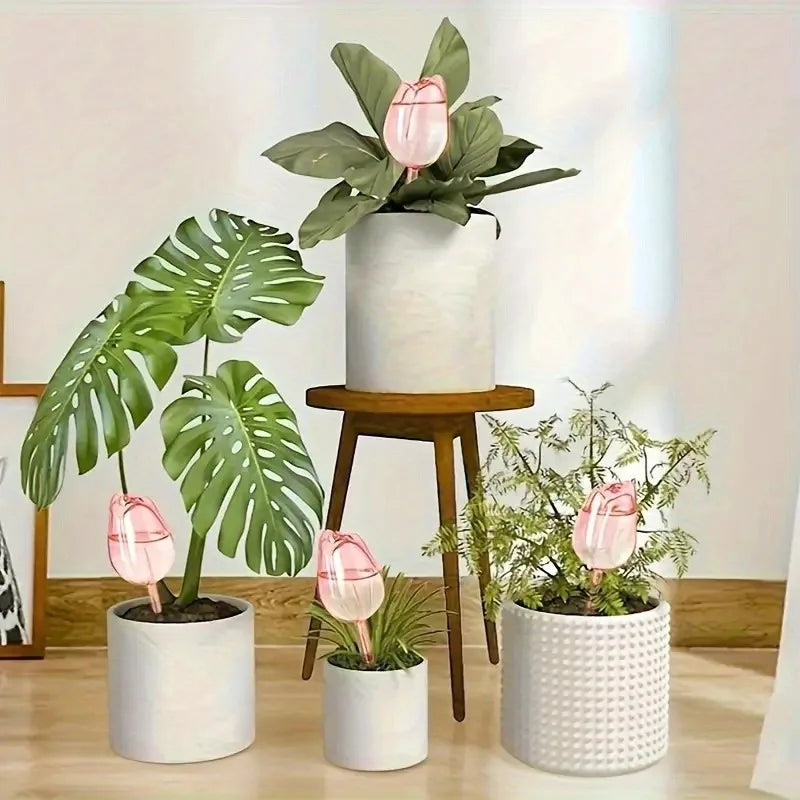 Decoração - Bolas de Irrigação para Plantas Naturais  Internas e Externas Fomato Tulipa Casa Jardim Terraço