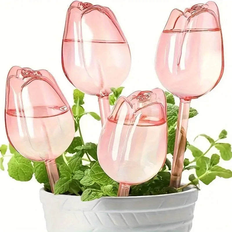 Decoração - Bolas de Irrigação para Plantas Naturais  Internas e Externas Fomato Tulipa Casa Jardim Terraço