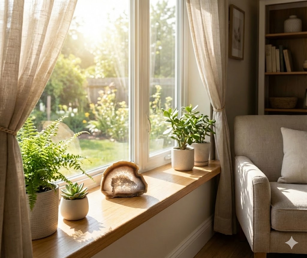 Geodo de Ágata Natural com Drusa de Quartzo – Peça Polida 550g | Banda Marrom e Núcleo Cristalino | Decoração, Coleção Mineral e Espaços Zen - Doca Express