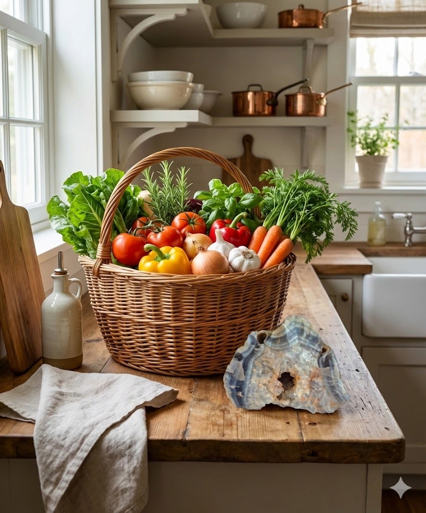 Geodo de Ágata Natural com Drusa de Quartzo – Peça Única Bruta | Ágata com Bandas Azuis e Núcleo Cristalino | Decoração Mineral, Coleção e Ambientes Zen -Doca Express