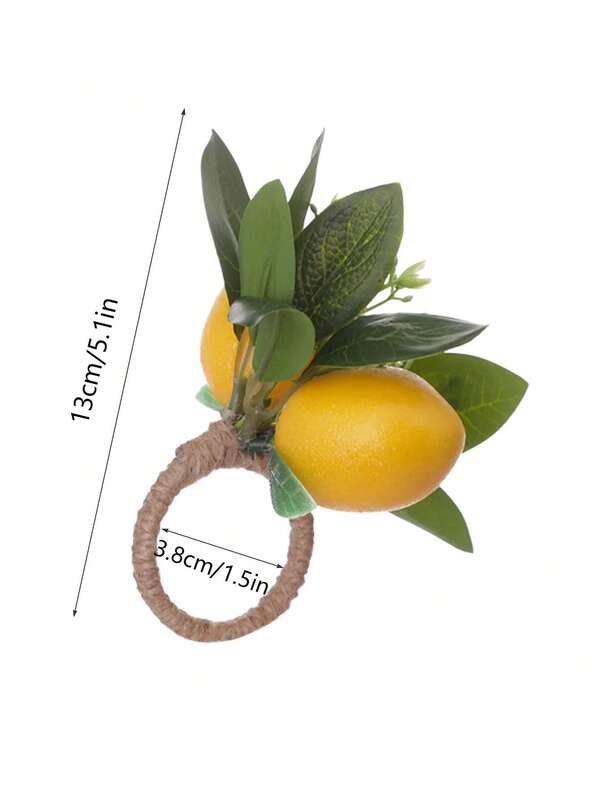 Kit de anéis para guardanapo gourmet para jantares e recepções.