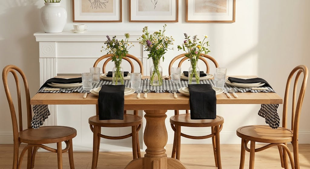Mesa Posta Estilo Casa de Campo com Coleção Provençal Doca Express