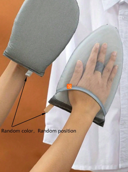 Mini Tábua de Passar Roupa com Protetor Térmico de Mão | Luva Anticalor Portátil para Passar Roupas | Doca Express