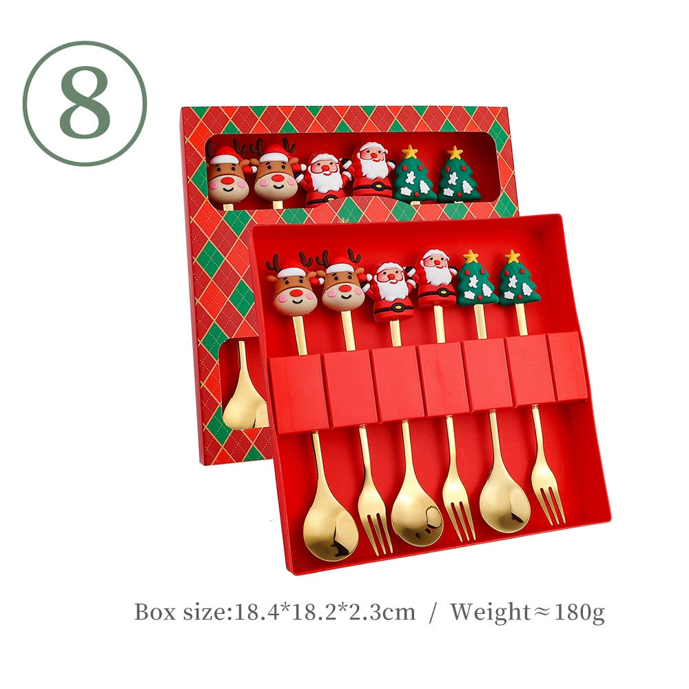 Christmas Kids Cartoon Dessert Doll Gift