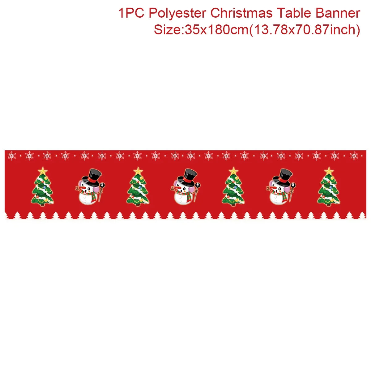 Christmas Table Runner Cloth Merry Christmas Table Decor for H024 Tablecloth Xmas Oome 2rnament Navidad Natal New Year Gift 2025
