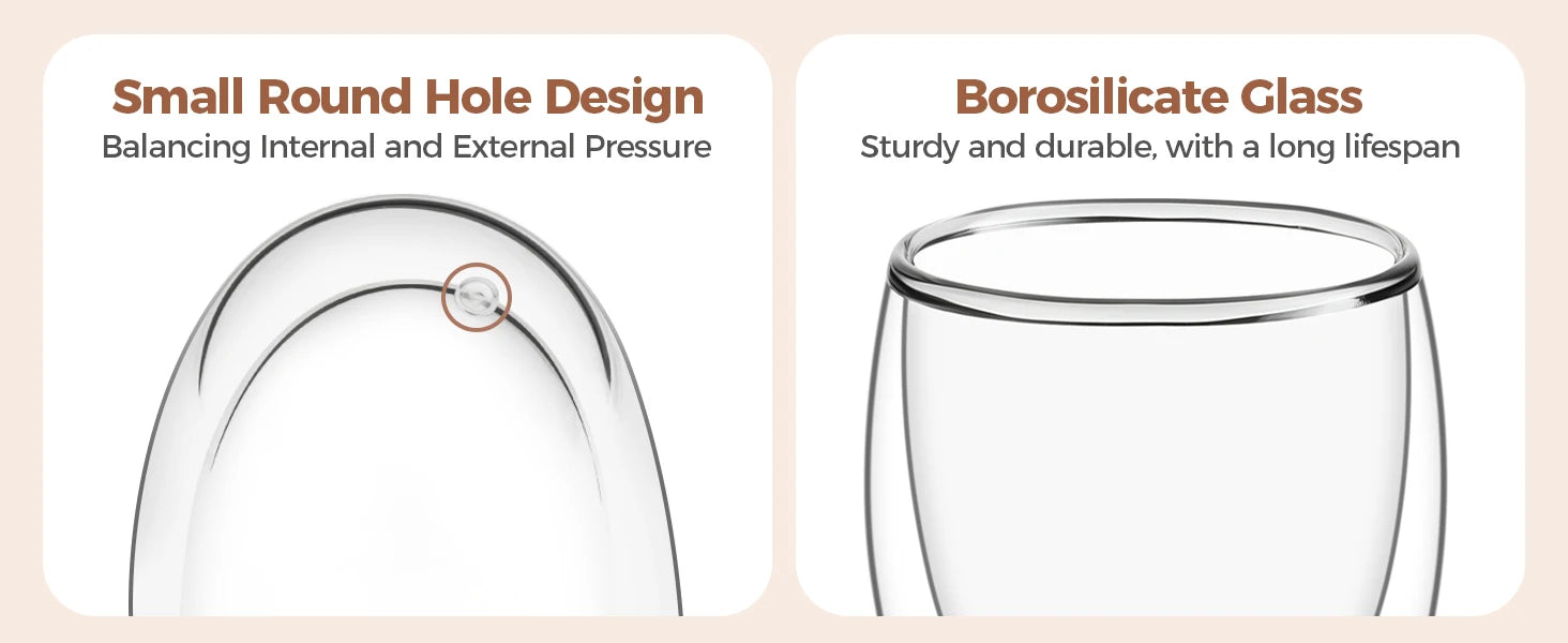 Heart Love Shaped Glass Mug Couple Cups Double Glass Cup Heat-Resisting Wine Glasses Tea Mugs Milk Espresso Coffee Cup Drinkware