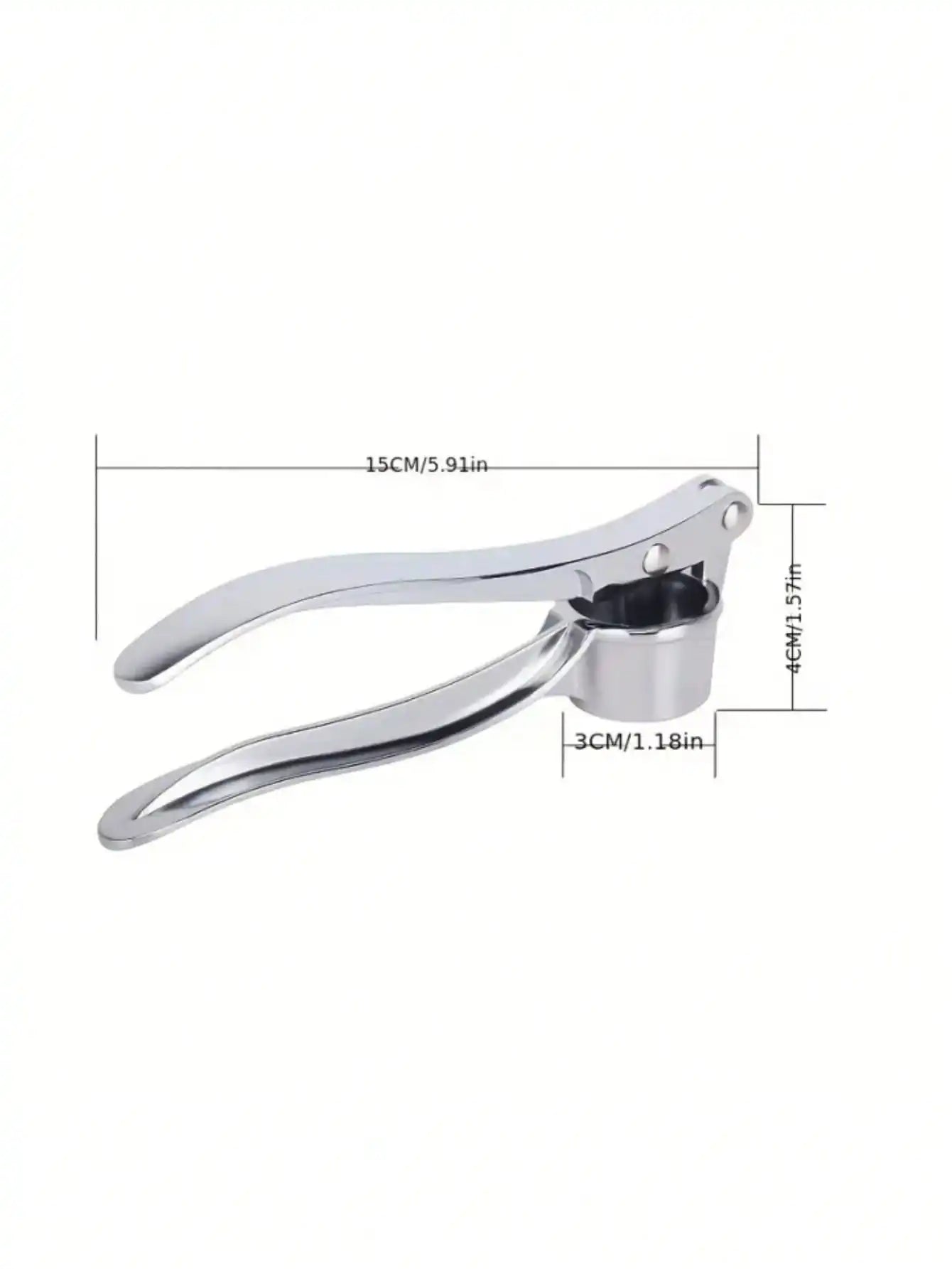 1pc, Garlic Press Washable Garlic Crusher Ginger Juicer Garlic Masher, Garlic Minver, Kitchen Supplies, Kitchen Gadgets