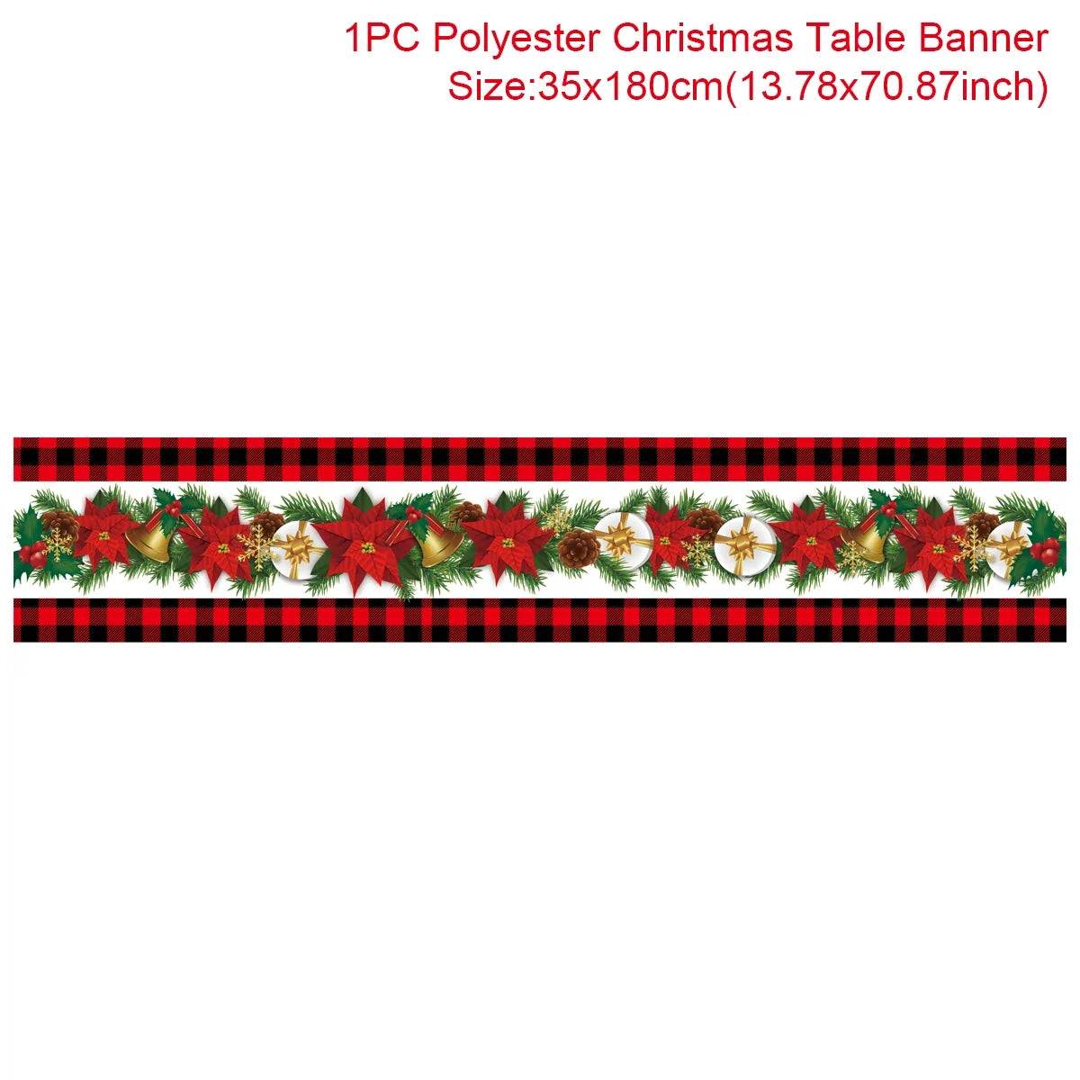 Christmas Table Runner Cloth Merry Christmas Table Decor for H024 Tablecloth Xmas Oome 2rnament Navidad Natal New Year Gift 2025