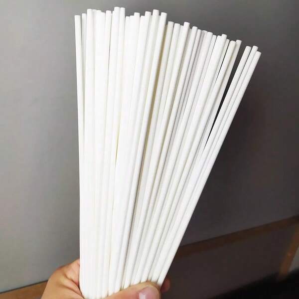 kits de 20  Varetas de Fibra de algodão  25 cm para Difusor Aromatizador de Ambientes - Doca Express 